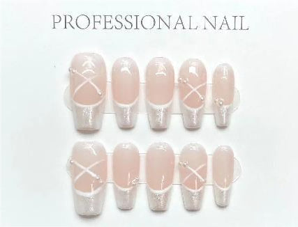 Balletic Grace! Ballet Girl Wearable Nails for Elegant Fingertips